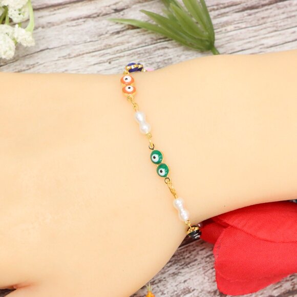 "Trendy Bracelet for Girls & Women – Cute, Adjustable & Gift-Ready | MLCRC1509 - Picture 9 of 10